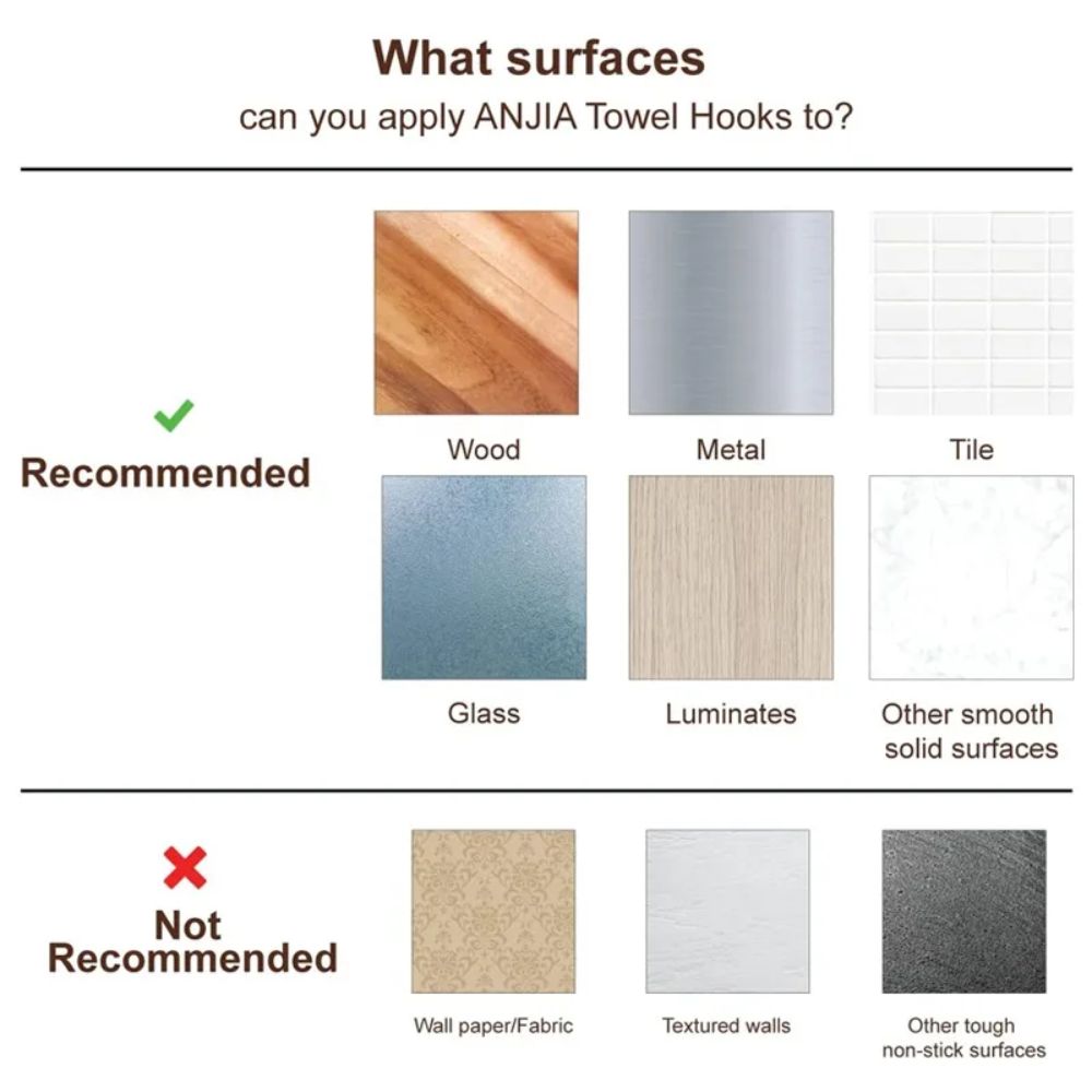 4Pcs Self-Adhesive Towel Clip – Wall-Mounted Dishcloth & Rag Holder for Bathroom or Kitchen