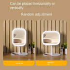 Modern Touch LED Makeup Mirror with 3 Light Modes with Storage for your Makeup, White