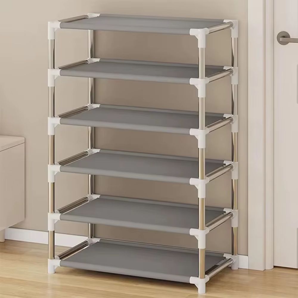 Multi-Functional Shoe Rack with Dustproof Cover – Space-Saving Shoe Cabinet