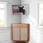 Full Motion TV Wall Mount Bracket – Adjustable Swivel, Tilt & Extend Arm for 10–32" Flat or Curved Screens