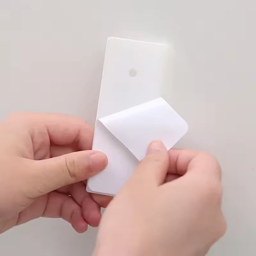 Keep your workspace neat and cable-free with this clever removable power strip mount.