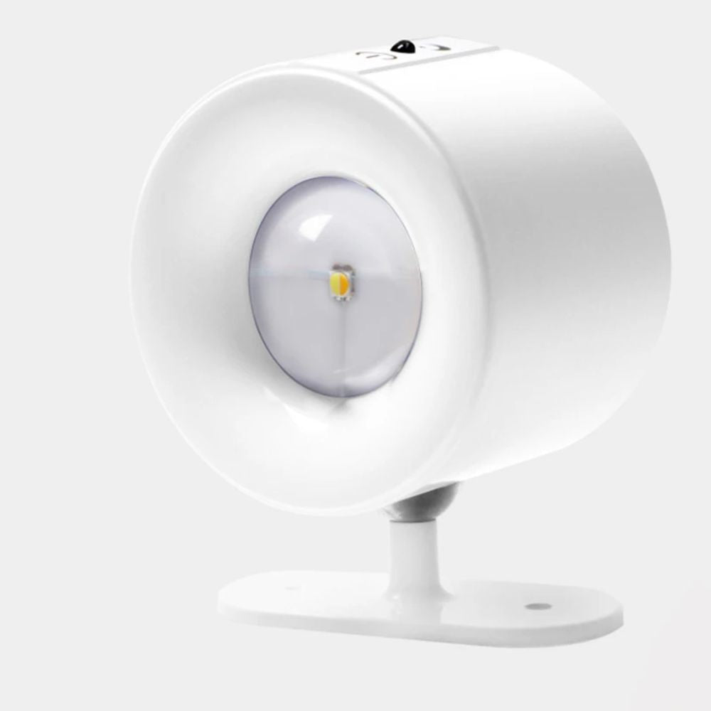 LED Wall Sconce Light – Touch Control, 360° Rotatable Double Head, 3-Color Wireless Lamp for Bedroom & Living Spaces