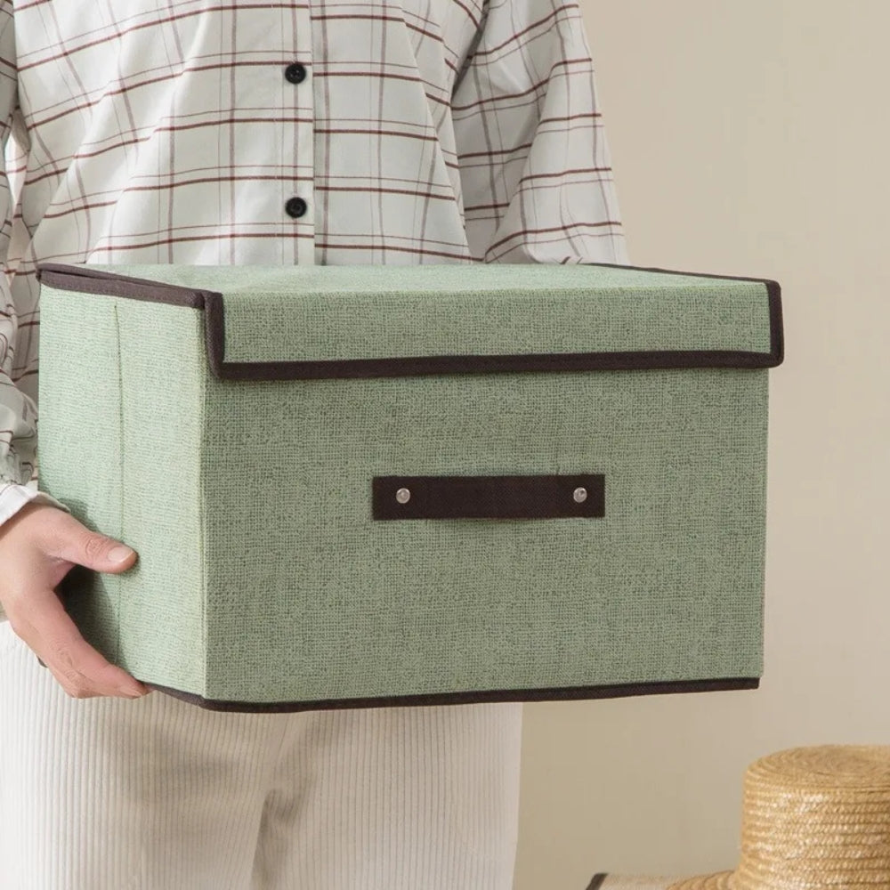 Multi-function Foldable Storage Space-Saving Box Dustproof Non-Woven Organizer