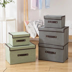 Multi-function Foldable Storage Space-Saving Box Dustproof Non-Woven Organizer