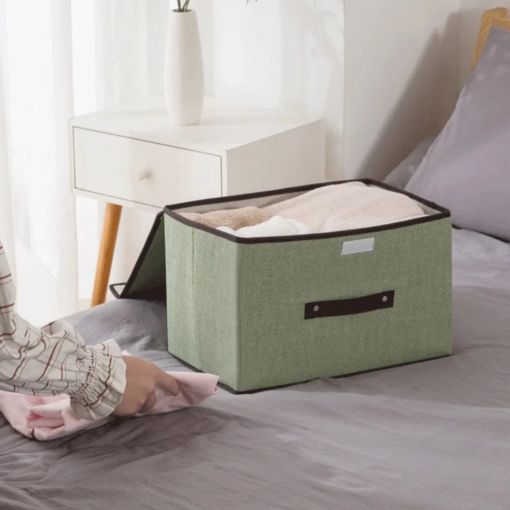 Multi-function Foldable Storage Space-Saving Box Dustproof Non-Woven Organizer