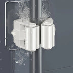 4Pcs Self-Adhesive Mop & Broom Holder – Wall-Mounted Organizer for Bathroom & Kitchen