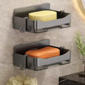 Wall-Mounted Drain Soap Box – No-Drill Soap Holder for Bathroom & Kitchen