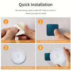 Wireless Motion Sensor Night Light – Battery-Powered LED Lamp for Bedroom, Hallway, Staircase, Closet & Home Decor