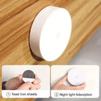 Wireless Motion Sensor Night Light – Battery-Powered LED Lamp for Bedroom, Hallway, Staircase, Closet & Home Decor